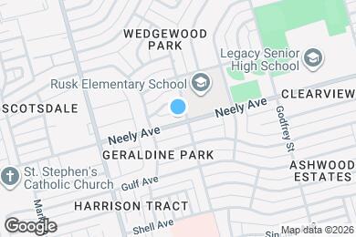 Map image of the property - 3802 Neely Ave