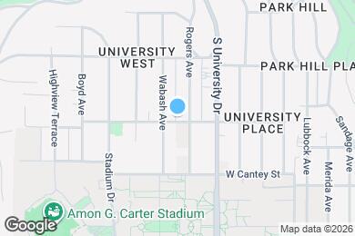 Map image of the property - 3110 McPherson Ave