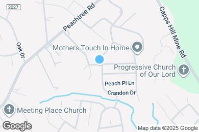 Map image of the property - 1517 Crandon Dr