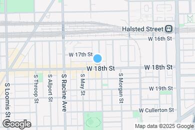 Map image of the property - 1100 W 18th St