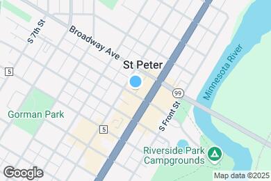 Map image of the property - 219 Park Row