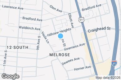 Map image of the property - 2309 Cisco St