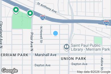 Map image of the property - 1860 Carroll Ave