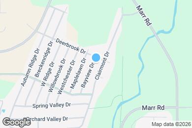 Map image of the property - 4687 Bayview Dr