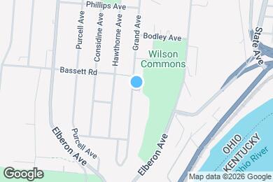 Map image of the property - 464 Grand Ave