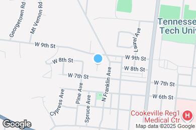 Map image of the property - 492 W 9th St