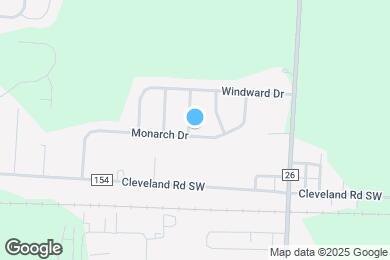 Map image of the property - 242 Monarch Dr