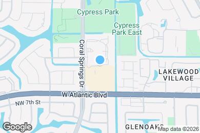 Map image of the property - 1108 Coral Club Dr