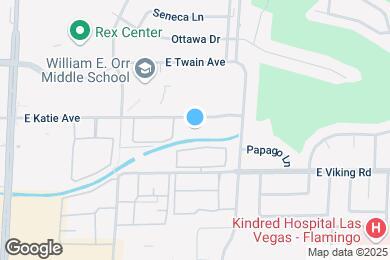 Map image of the property - 1701 E Katie Ave