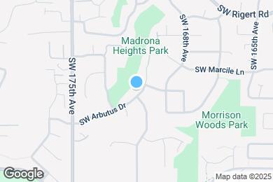 Map image of the property - 17083 SW Arbutus Dr
