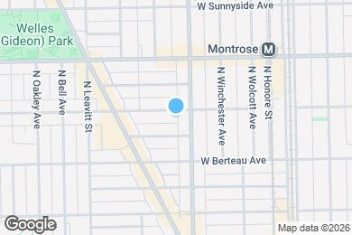 Map image of the property - 2017 W Cullom Ave
