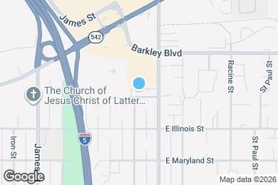 Map image of the property - 1205 E Indiana St