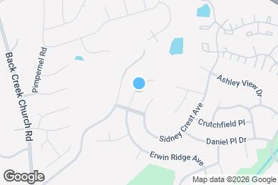 Map image of the property - 11920 Erwin Ridge Ave