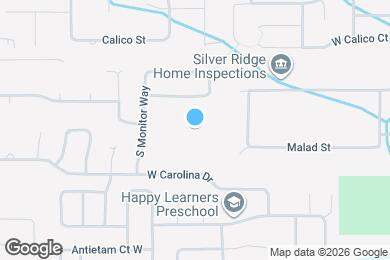 Map image of the property - 10027 W Raleigh St