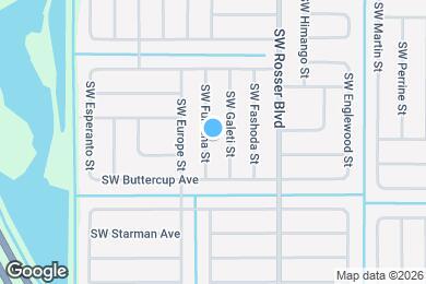 Map image of the property - 3461 SW Funtuna St