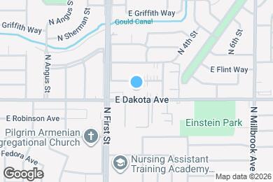 Map image of the property - 3233 E Dakota Ave