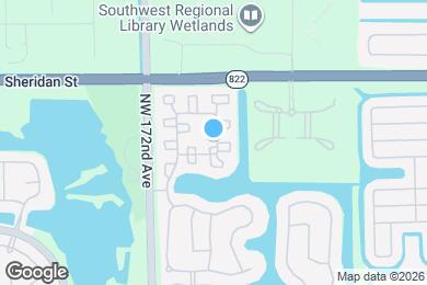 Map image of the property - 17001 NW 22nd St