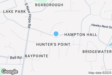 Map image of the property - 6173 Hampton Hall Way