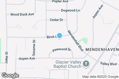 Map image of the property - 8217 Birch Ln