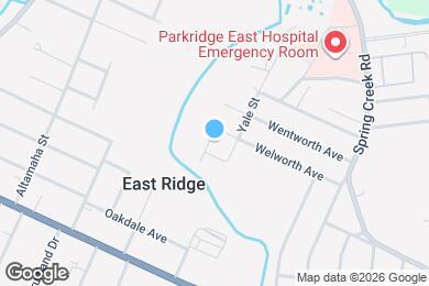 Map image of the property - 5801 Clover St