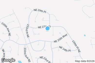 Map image of the property - 2622 235th Ct NE