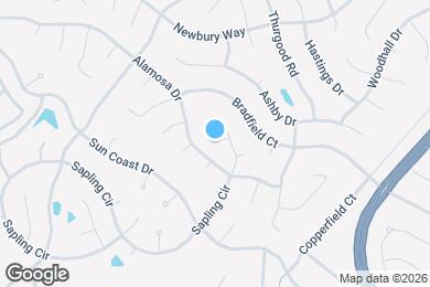 Map image of the property - 2500 Hawes Ct