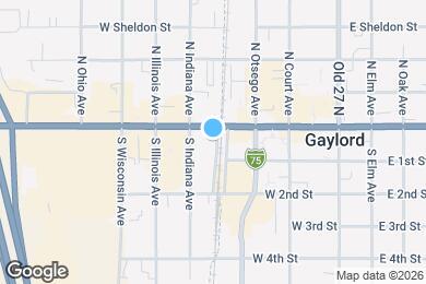 Map image of the property - 403 W Main St
