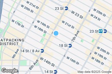 Map image of the property - 251 W 18th St