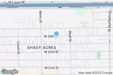 Map image of the property - 1202 W 25th St