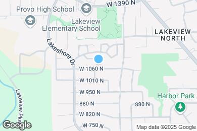 Map image of the property - 2862 W 1060 N