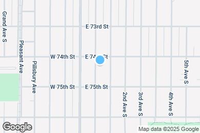 Map image of the property - 7415 1st Ave S
