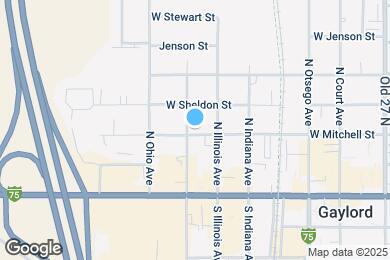 Map image of the property - 614 W Mitchell St