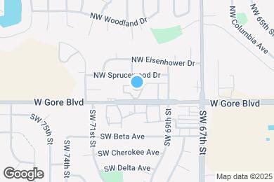 Map image of the property - Summit Ridge 168 OK