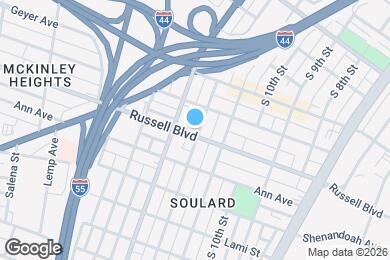 Map image of the property - 2027 S 11th St
