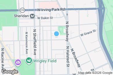 Map image of the property - 842 W Grace St