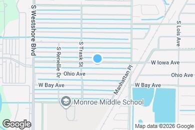 Map image of the property - 4426 W Iowa Ave