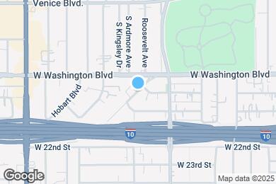Map image of the property - 1952 1/2 S La Salle Ave