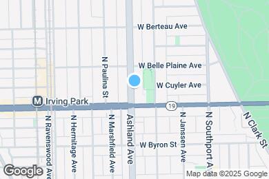 Map image of the property - 4043.5 N Ashland Ave