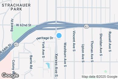 Map image of the property - 6239 Xerxes Ave S