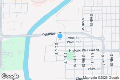 Map image of the property - 262 Walnut St