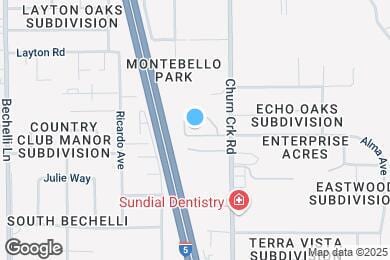 Map image of the property - Churn Creek Village Apartments