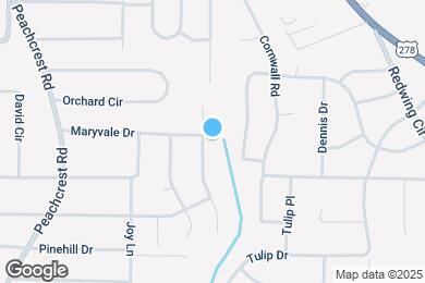 Map image of the property - 1410 Cobb Branch Dr