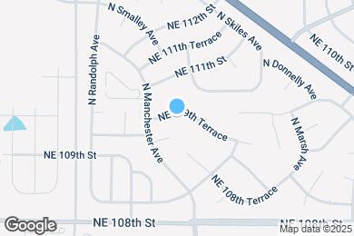 Map image of the property - 7815 NE 109th Terrace