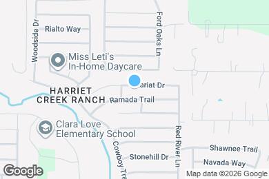 Map image of the property - 1916 Lariat Dr