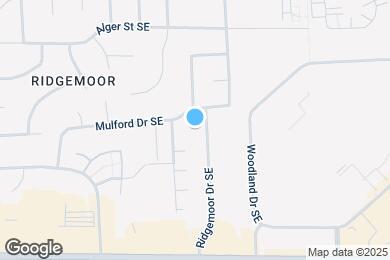 Map image of the property - 2555 Ridgemoor Dr SE