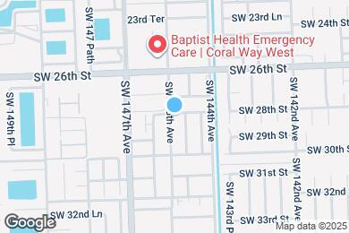 Map image of the property - 2807 SW 145th Ave
