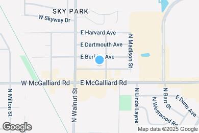 Map image of the property - 212 E Andover Ave