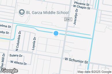 Map image of the property - 2919 W Driftwood St