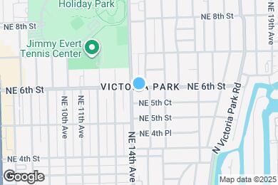 Map image of the property - 1408 NE 6th St