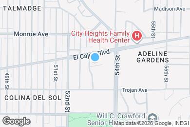 Map image of the property - Meade Avenue Apartments